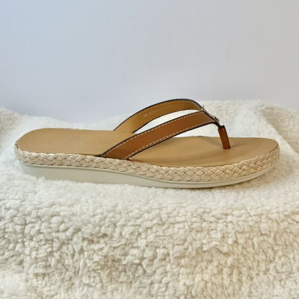 Authentic Tommy Bahama Leather Resort Sandals - Picture 11 of 16